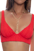 Luli Fama Lost At Sea Underwire Plunge Top